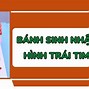 Bánh Sinh Nhật Trái Tim Tặng Vợ