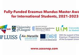 Học Bổng Erasmus Mundus 2022 University Ranking List Pdf دانلود