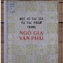 Ngô Gia Văn Phái Mất Năm Bao Nhiêu